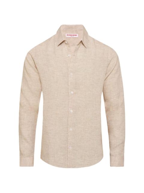 ORLEBAR BROWN Giles buttoned long-sleeve shirt