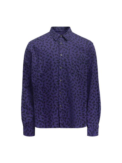 vowels Leopard Shirt
