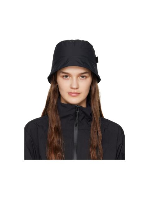 JUUN.J Black Insulated Bucket Hat