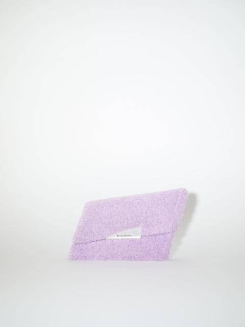 Acne Studios Distortion micro bag - Lilac purple