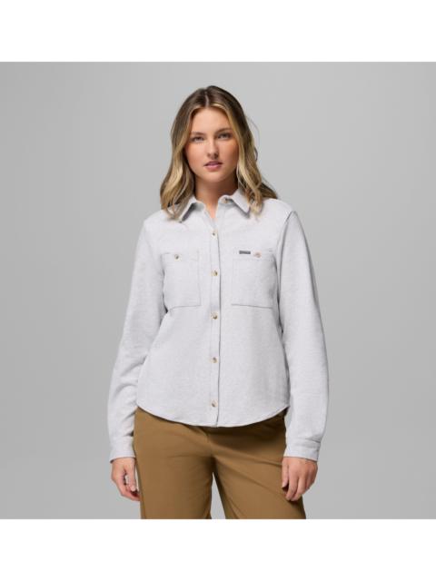 Columbia Women's Twill River Long Sleeve Knit Shirt