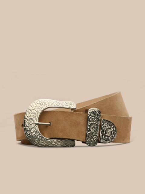 L'AGENCE Otera Suede Belt
