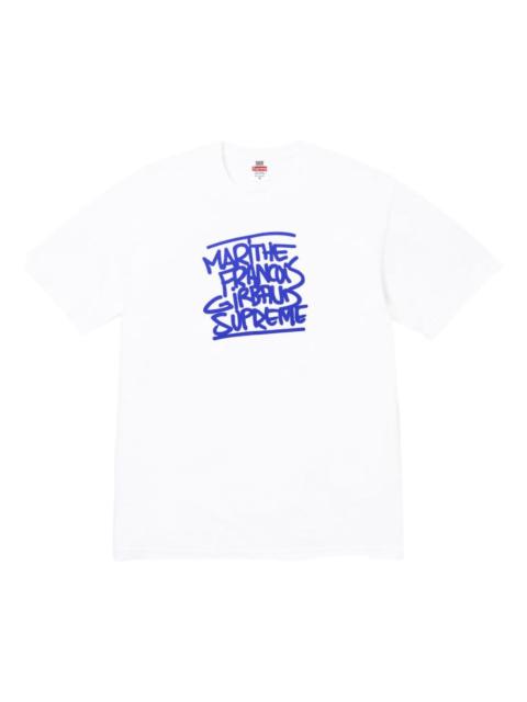 x Marithé + François Girbaud graffiti-print T-shirt