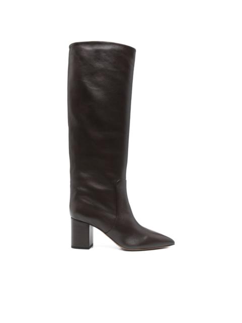 PARIS TEXAS 70mm Anja calf leather boots