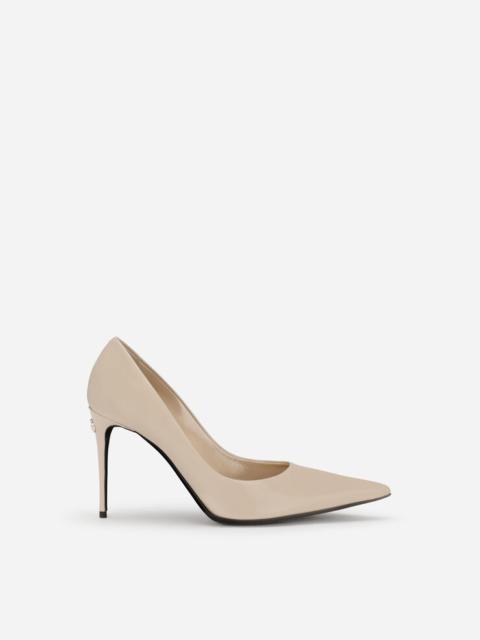 Dolce & Gabbana Polished calfskin pumps