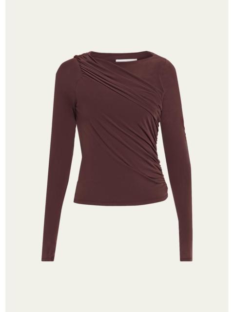 FRAME The Draped Top