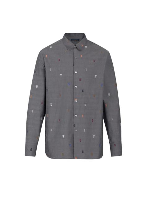 Louis Vuitton Regular Shirt With DNA Collar Fil Coupé