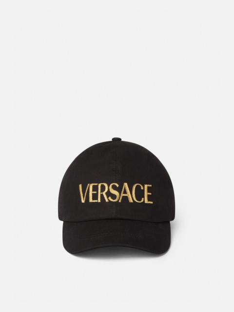 VERSACE Embroidered Logo Cap