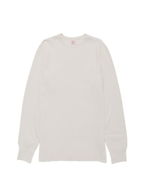 The Real McCoys MC22109 U.S. Army Military Thermal Shirt Milk