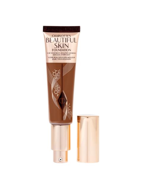 Charlotte Tilbury Beautiful Skin Medium Coverage Liquid Foundation with Hyaluronic Acid