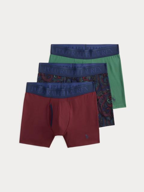 Polo Ralph Lauren 4D-Flex Microfiber Boxer Brief 3-Pack