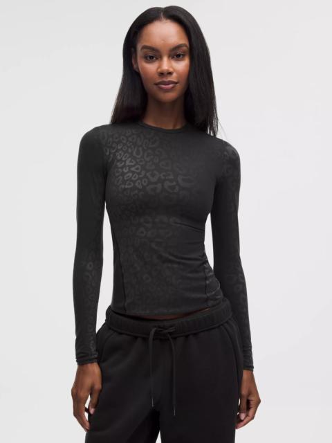 lululemon Wundermost Ultra-Soft Nulu Crewneck Long-Sleeve Shirt