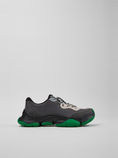 CAMPER Twins Multicolor Leather and Nubuck Sneakers for Women.