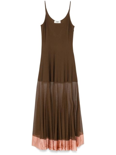 FENDI Knitted Maxi Dress
