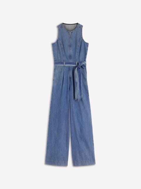 BODEN Sleeveless Denim Jumpsuit-Mid Vintage Wash
