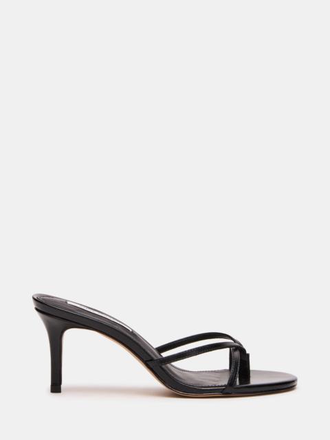 STEVE MADDEN CLARI BLACK LEATHER