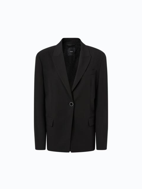 PINKO JACKET WITH POLKA-DOT INSERT