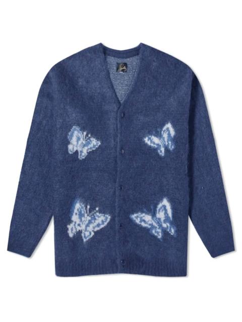 NEEDLES END. x Needles 'Indigo Wash' Mohair Cardigan