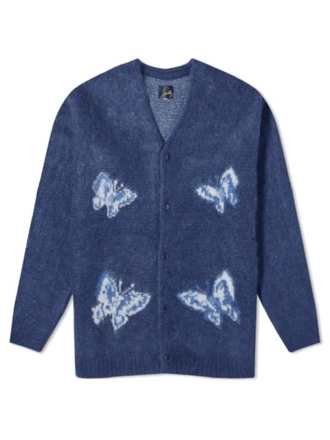 NEEDLES END. x Needles 'Indigo Wash' Mohair Cardigan