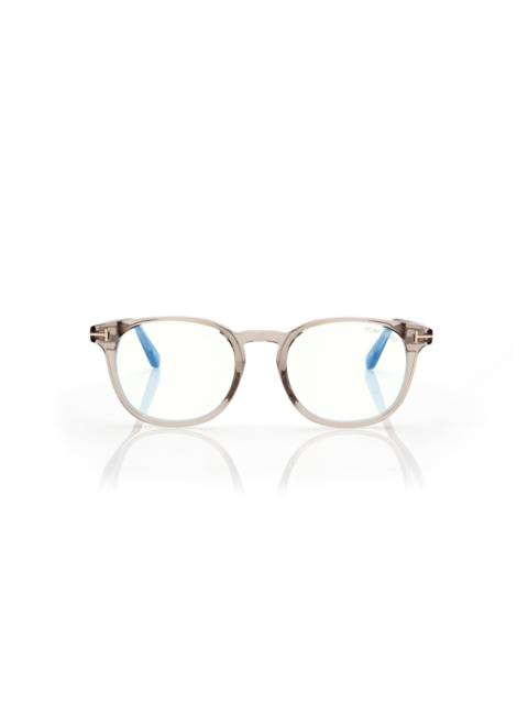 TOM FORD BLUE BLOCK ROUND OPTICALS