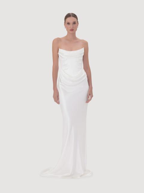 SAU LEE MARGOT SATIN GOWN