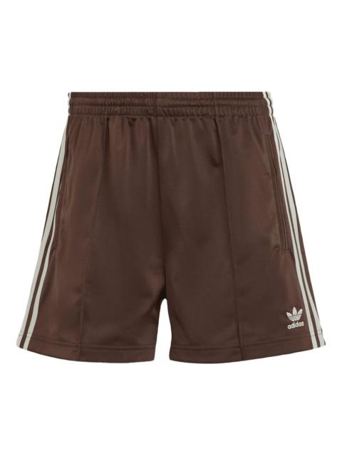 adidas Firebird three-stripe shorts