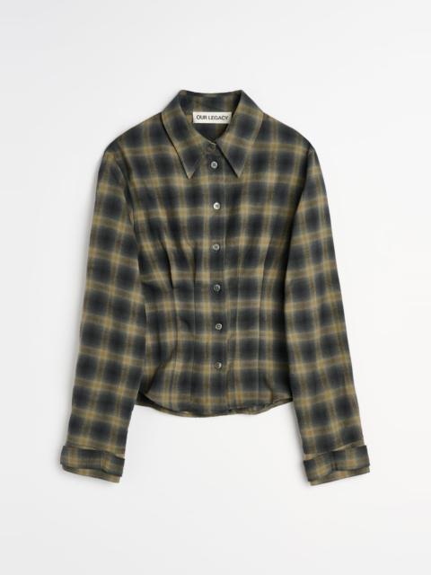 Our Legacy Envelop Shirt Yukon Check Woolton