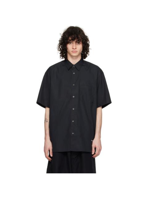 Comme des Garçons Homme Black Patch Pocket Oversized Shirt