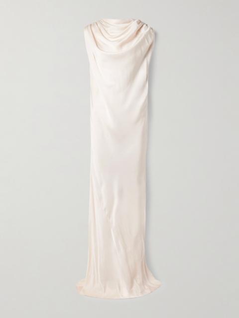 KALLMEYER Toma Draped Satin Gown