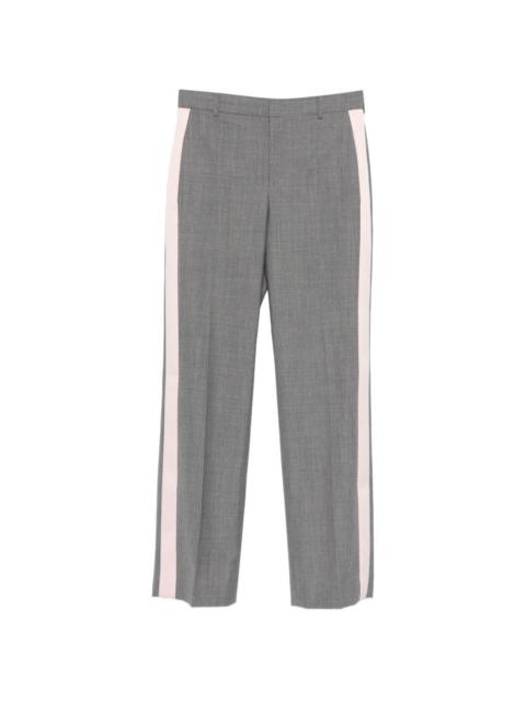 Moschino side-stripe trousers