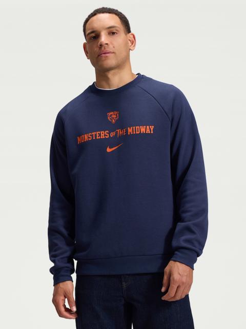Nike Chicago Bears Rivalries Collection Primary Men's Nike Dri-FIT NFL Pullover Crew
