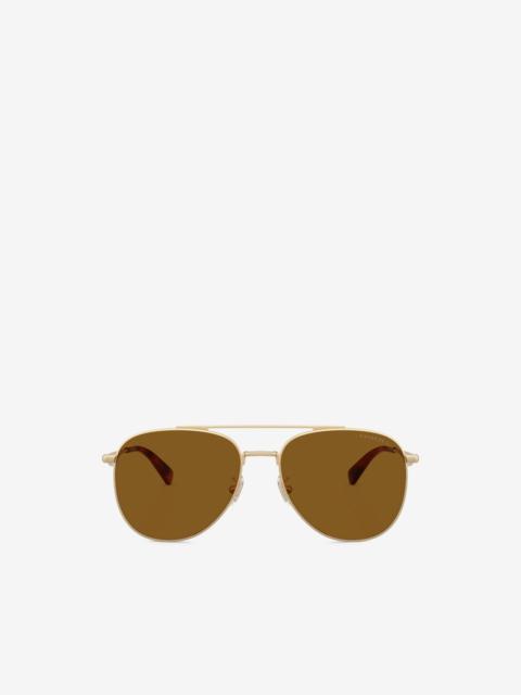 COACH pilot-frame sunglasses