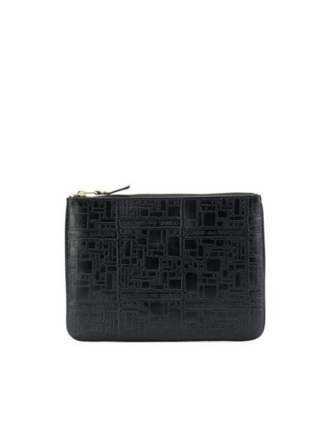 Comme Des Garçons textured pochette