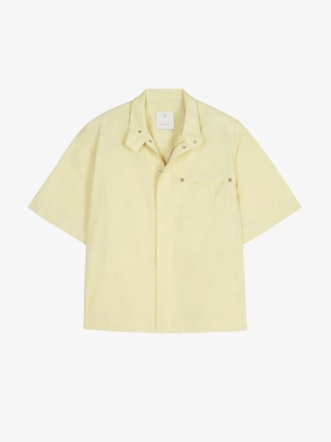 Givenchy SHIRT IN POPLIN WITH METALLIC DETAILS