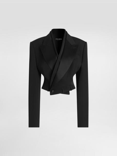 Dolce & Gabbana Sicilia double-breasted jacket in wool gabardine