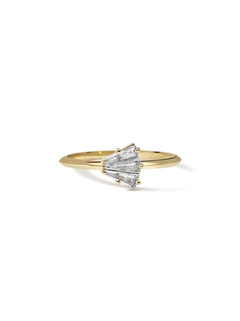 ILA Juno 14K Yellow Gold Diamond Ring gold