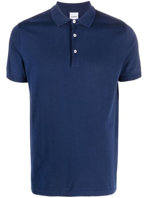 plain cotton polo shirt