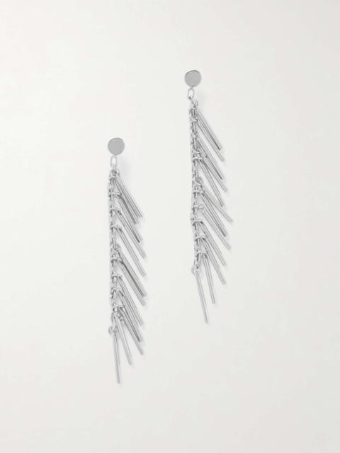 Jil Sander Silver-tone earrings Silver