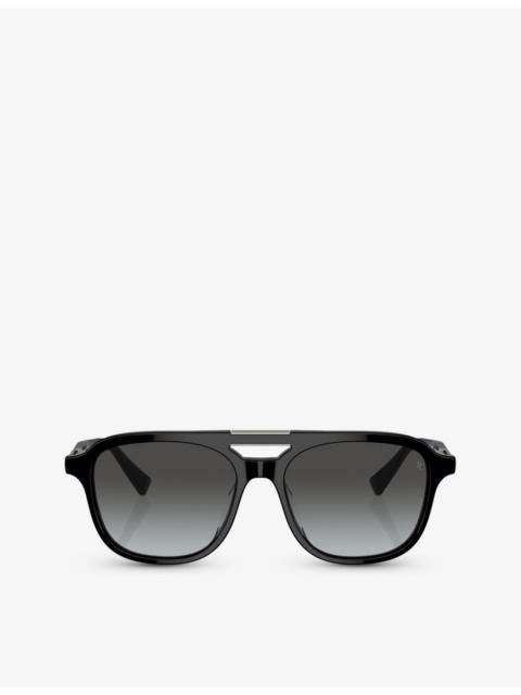 Brunello Cucinelli BC4001S square-frame acetate sunglasses
