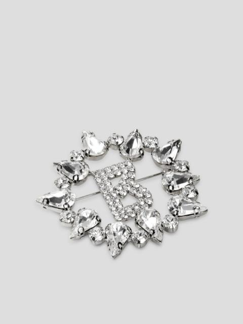 BOGNER BROSCHE BROOCH IN SILVER