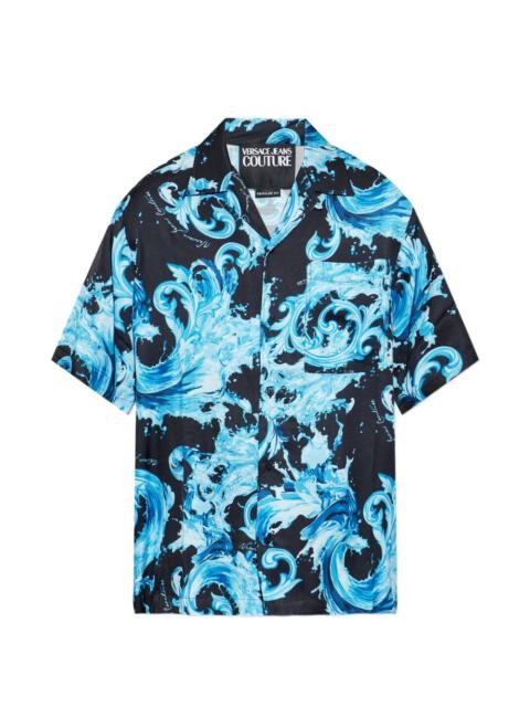VERSACE JEANS COUTURE Barocco print pocket shirt