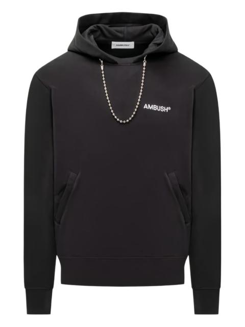 Ambush chain-embellisment hoodie