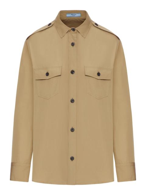 COTTON POPLIN SHIRT