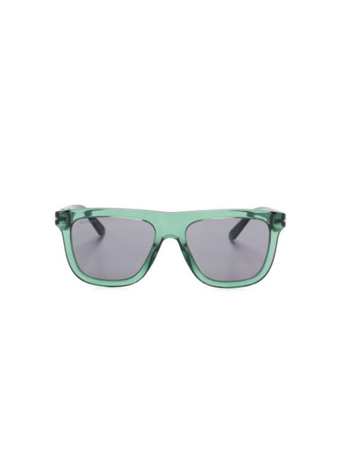 square-frame sunglasses