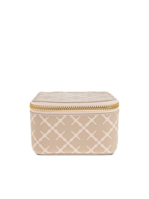BY MALENE BIRGER geometric zipped makeup bag
