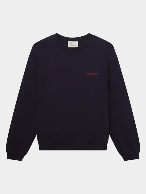 FRAME x Sotheby's Cotton Crewneck Sweatshirt