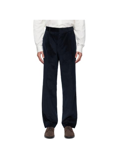 Paul Smith Navy Crease Trousers