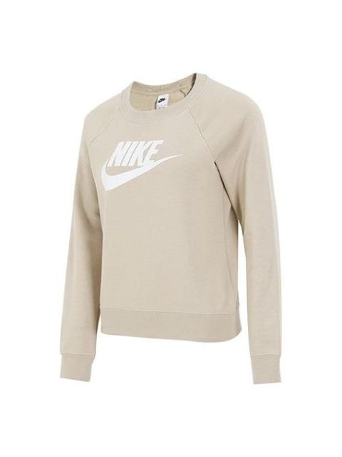 Nike (WMNS) Nike Sportswear Essential Long Sleeve T-Shirt 'Beige' BV4113-206