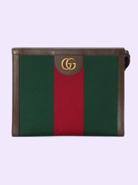 GUCCI Web beauty case with Double G