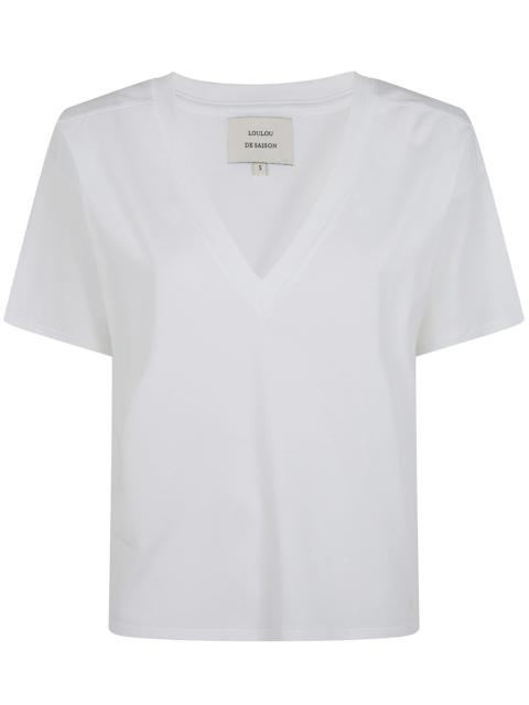 Loulou de Saison T-Shirt V Neck "Faaa"
